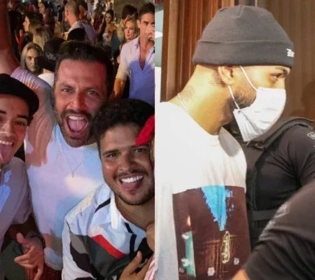 De ator a jogador: veja famosos que aglomeraram durante pandemia