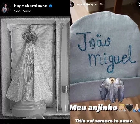 Irmã de Whindersson Nunes lamenta morte de sobrinho em post emocionante