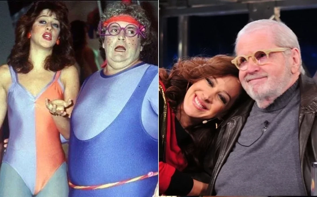 Cláudia Raia e Jô Soares