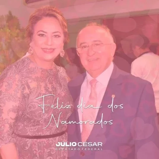 Júlio César e sua esposa