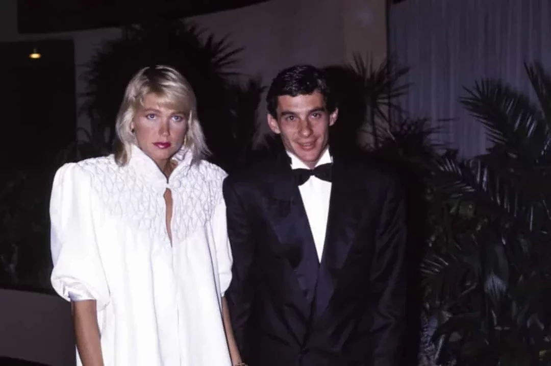 Xuxa Meneghel e Ayrton Senna 