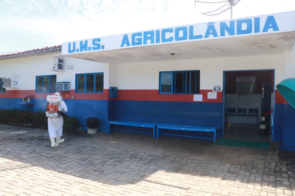 P. M. A. realizou sanitização pelas Ruas e Órgãos Públicos da cidade - Imagem 5