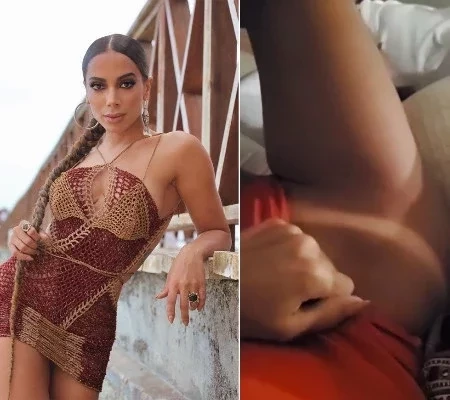 Anitta puxa body para exibir marquinha em viagem ao Caribe e agita a web