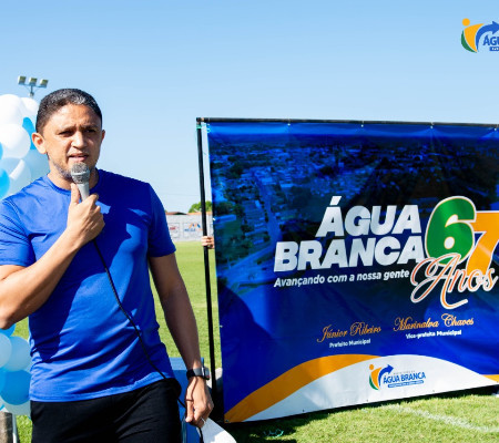 Água Branca inicia programação de aniversário de 67 anos