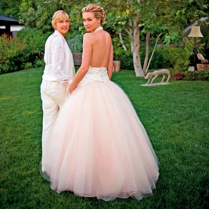 10. Ellen Degeneres & Portia de Rossi