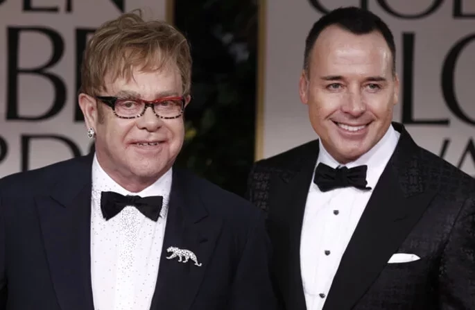 5. Elton John & David Furnish