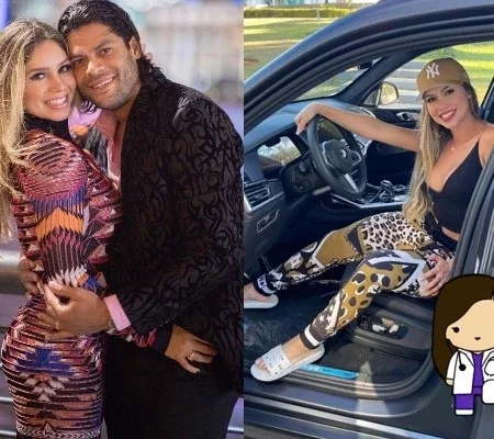 Hulk dá carro de luxo de mais de R$ 1 milhão para a esposa; fotos