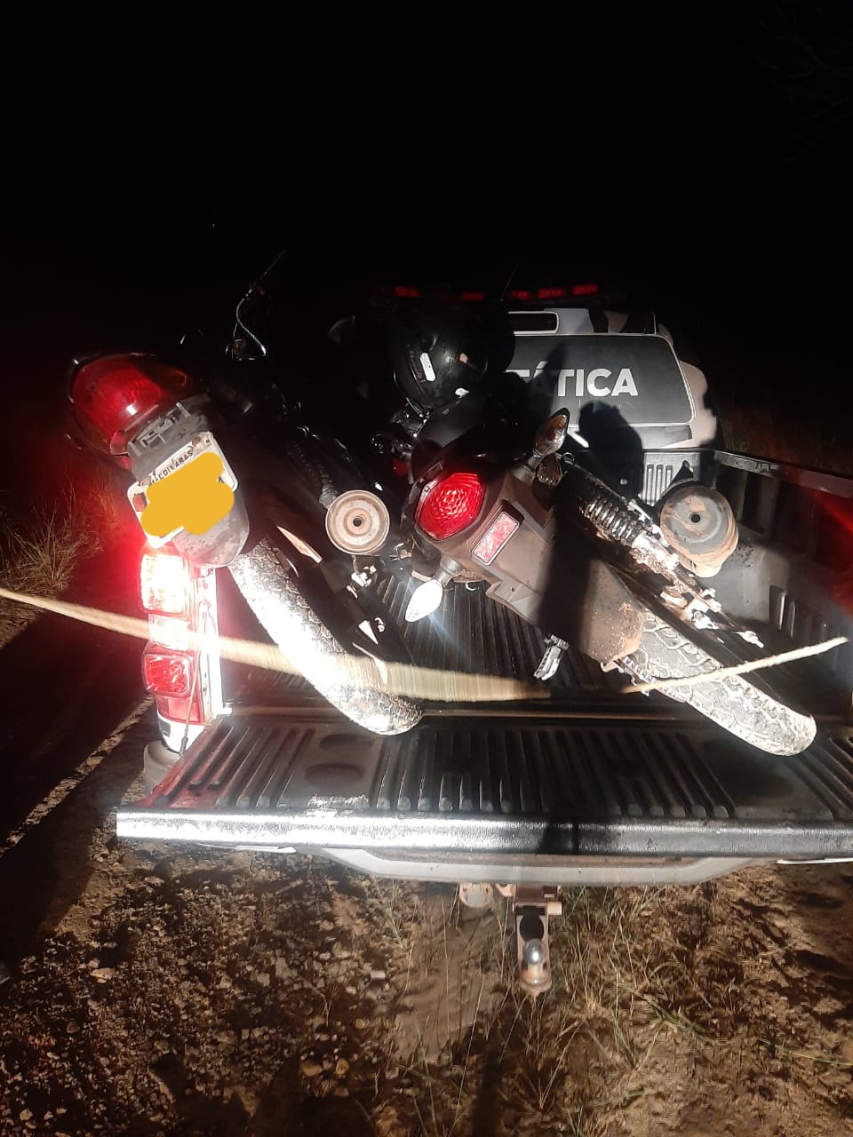 GPM de Coivaras e Força Tática do 21º BPM/PI apreende moto roubada - Imagem 3