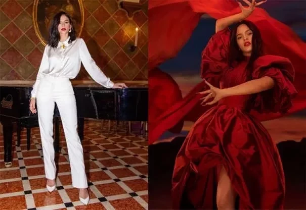 4 – Rosalía e Bruna Marquezine