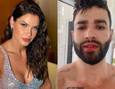 Ex-de Gustavo Lima, Andressa Suita acompanha cantor a show e posa em foto