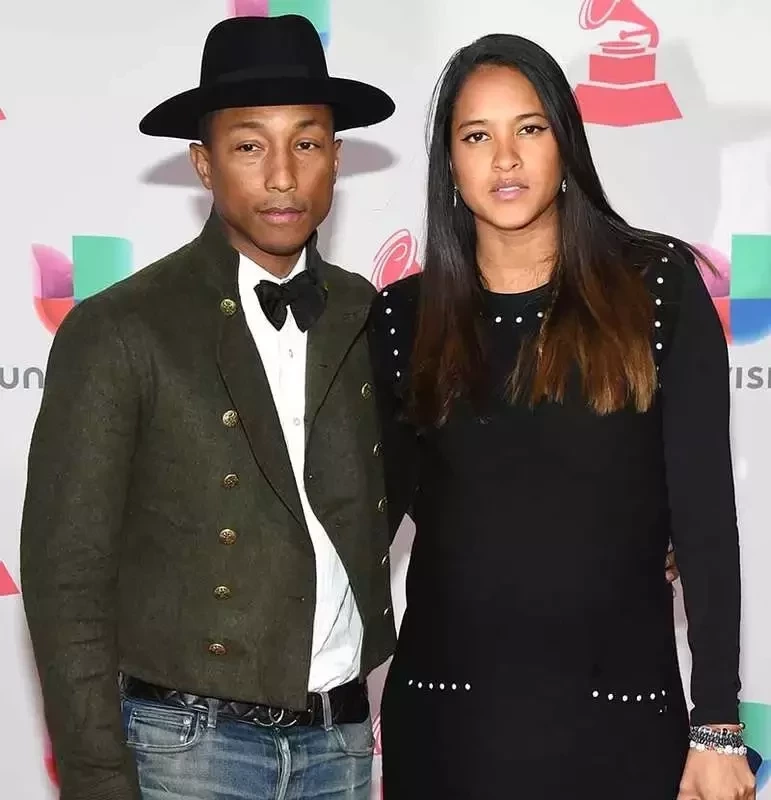 Pharrell Williams e  Helen Lasichanh