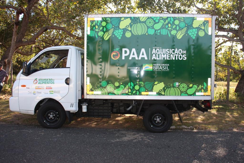 Palmeirais recebe veículo do Programa de Aquisição de Alimentos; fotos! - Imagem 1