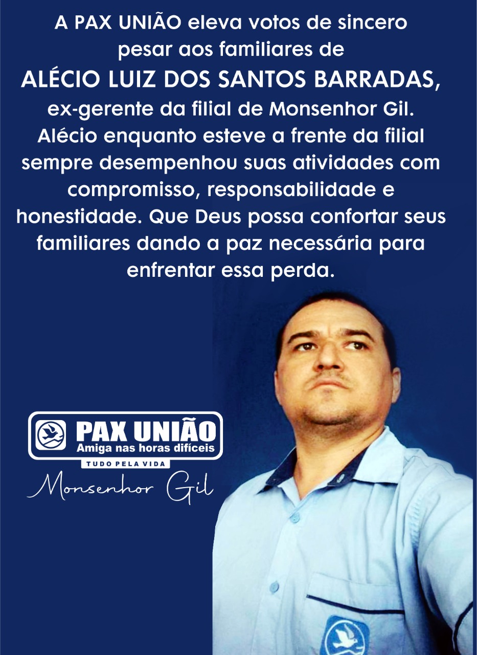 Alecio Barradas, 32ª vítima de Covid-19 em Monsenhor Gil - Imagem 2