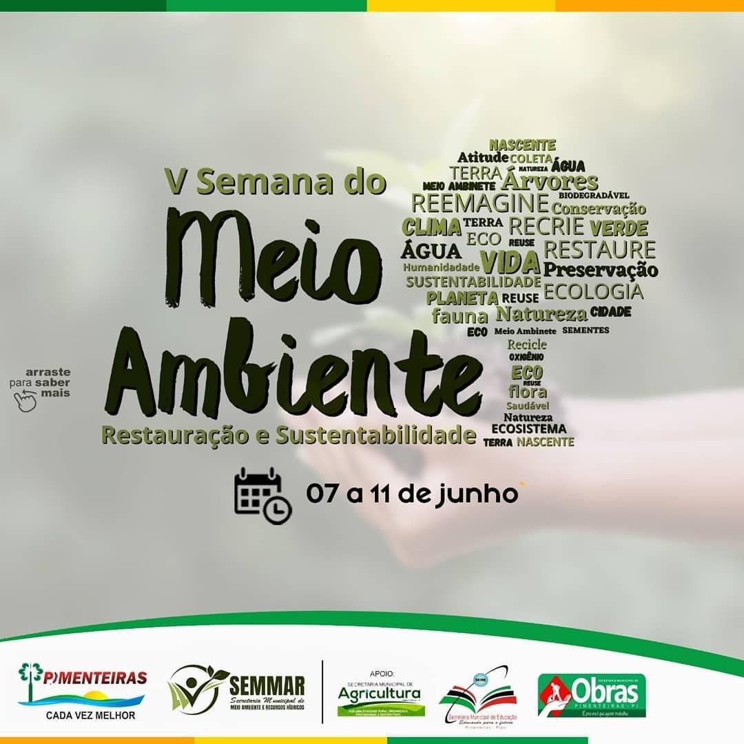 SEMMAR de Pimenteiras realiza Semana do Meio Ambiente - Imagem 1