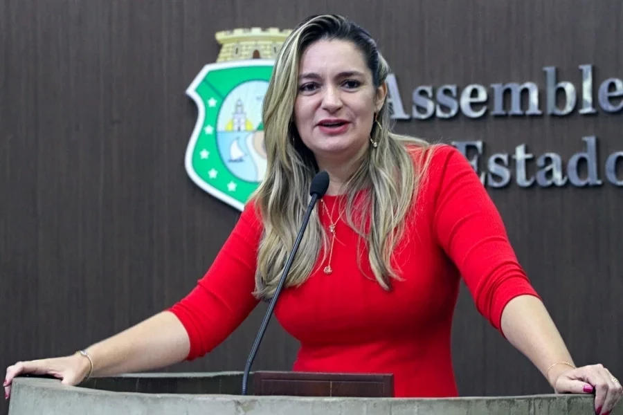 A deputada Augusta Brito