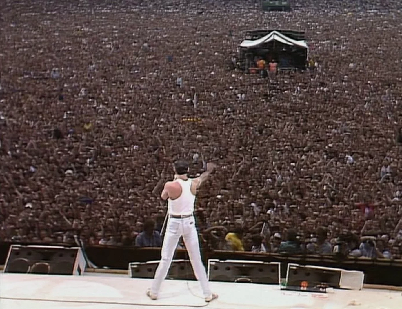 Queen no Live Aid (Foto: Reprodução)
