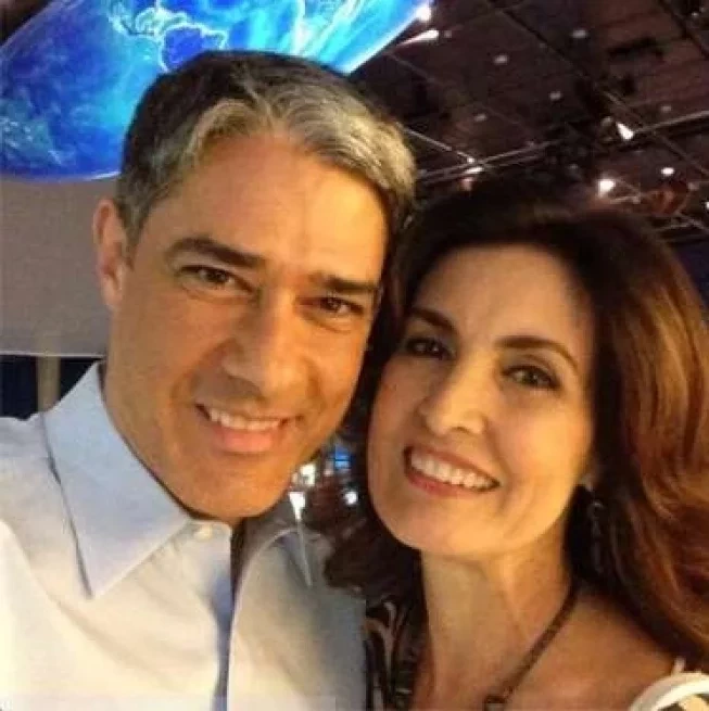 Fátima Bernardes e William Bonner