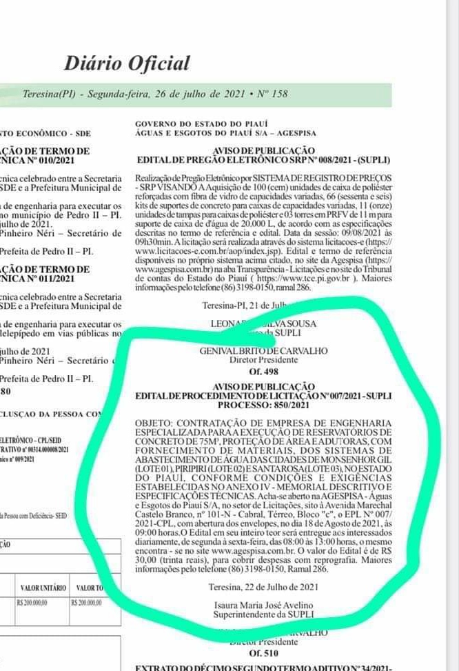 Prefeitura de Monsenhor Gil levando Água para as áreas rurais e urbana - Imagem 5