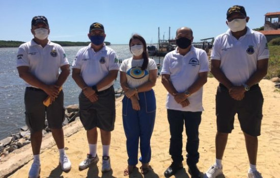 Prefeita recebe DNIT e Marinha para viabilização de obras em Luís Correia