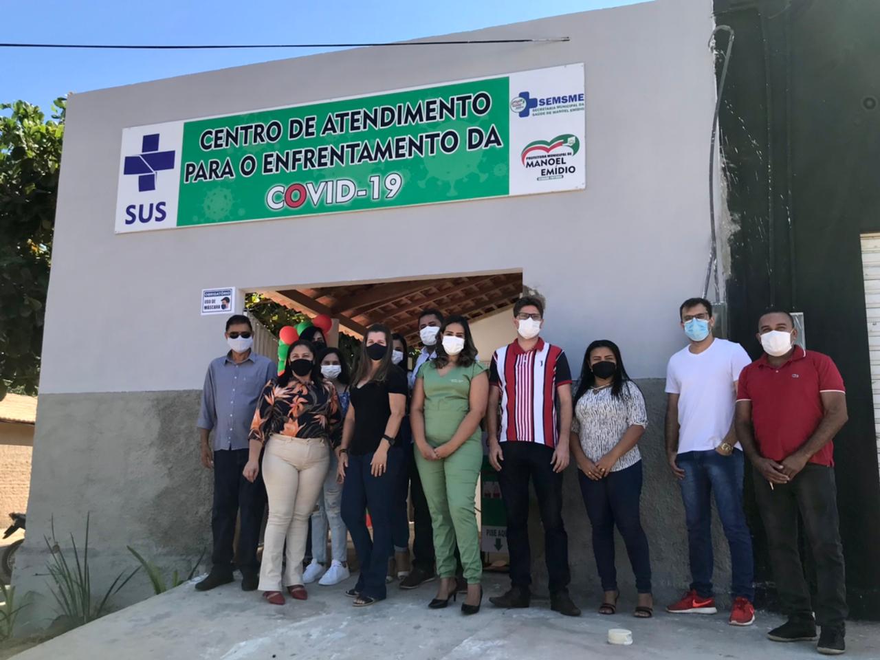 Manoel Emídio inaugura Centro de Atendimento para Enfrentamento de COVID-19 - Imagem 1