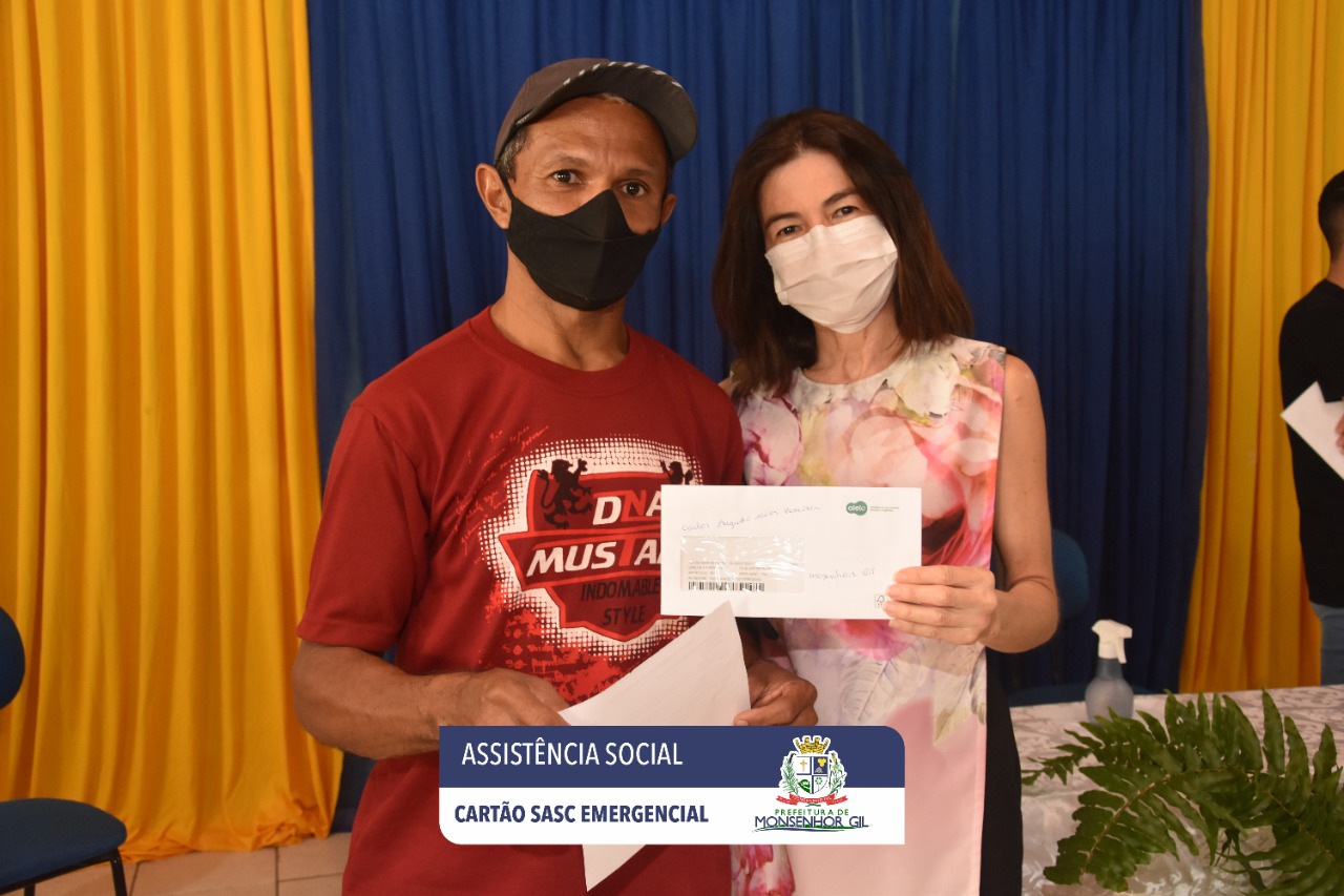 Prefeitura de Monsenhor Gil faz entrega do Cartão Sasc Emergencial - Imagem 10