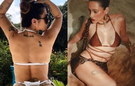 Cleo posa provocante de fio dental e fãs se derretem: ‘Perfeita’; fotos 