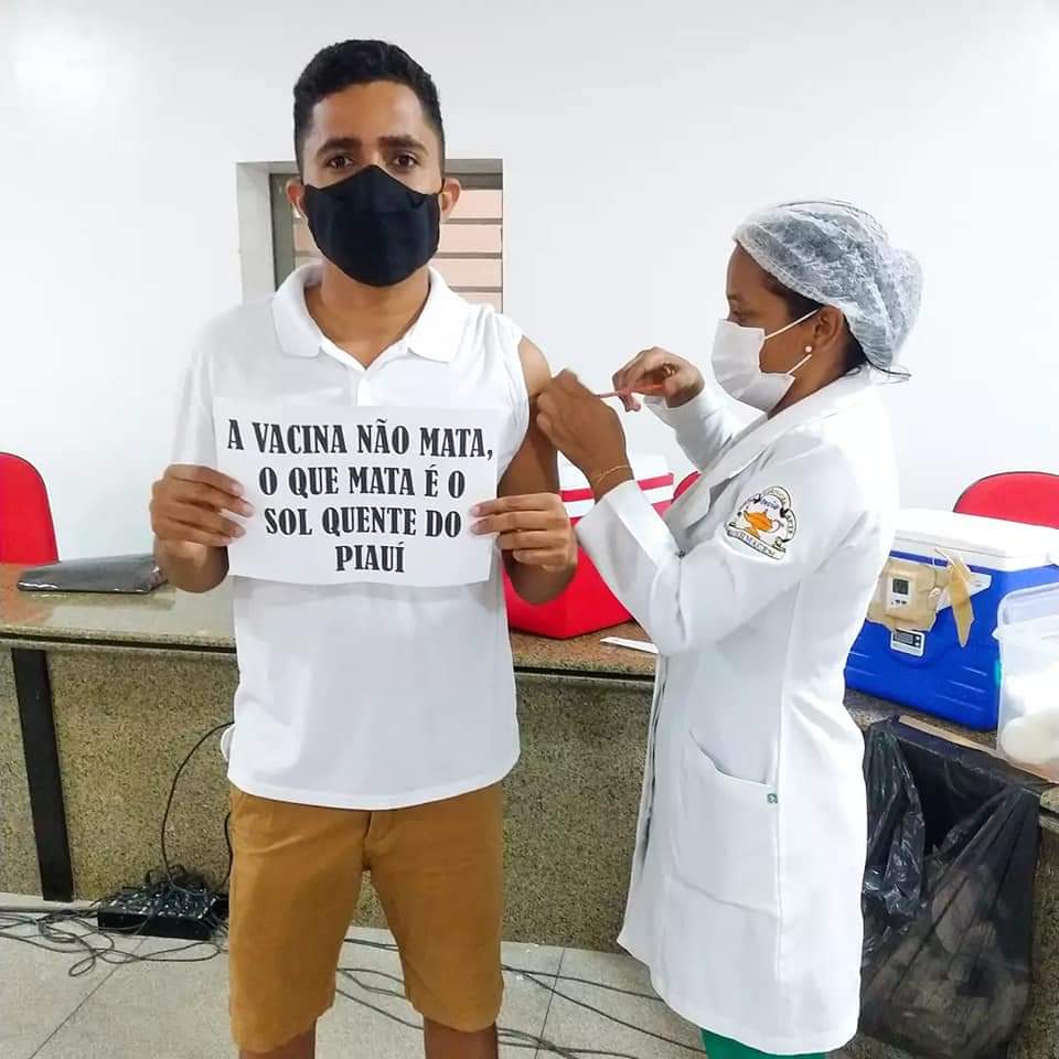 Juventude de Monsenhor Gil diz sim a vacina contra a Covid-19 - Imagem 5