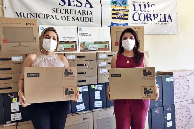 Rede de Informatização da Saúde é lançado em Luís Correia - Imagem 1