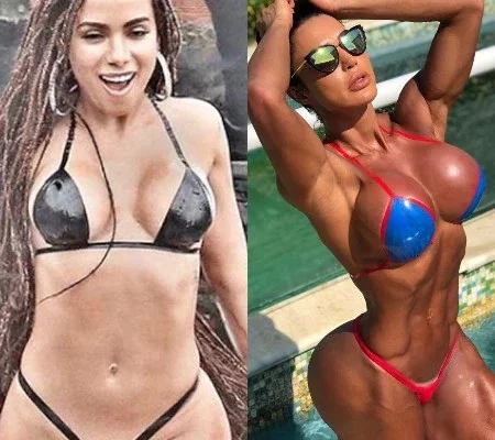 De Anitta a Gracyanne; veja quais famosas usam biquini de fita isolante