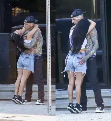 Travis Barker e Kourtney Kardashian 