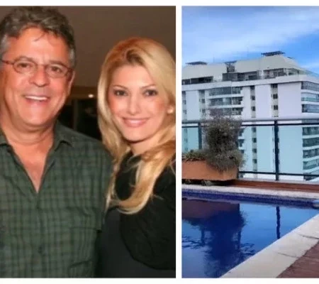 Fontenelle volta à cobertura onde viveu com Marcos Paulo; veja fotos