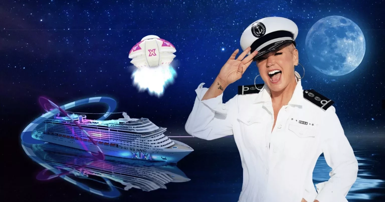 Apresentadora vai comemorar seu aniversário no navio com fãs e convidados