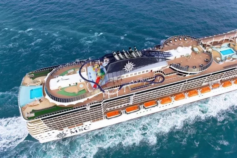 Navio gigantesco vai ter programação para todas as idades