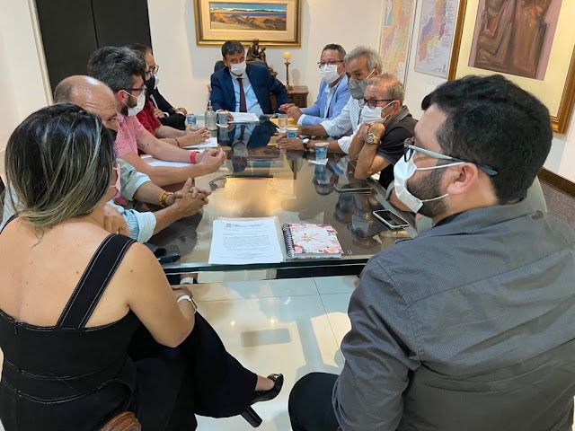 Em reunião com governador, Maninha solicita investimentos para Luís Correia - Imagem 2