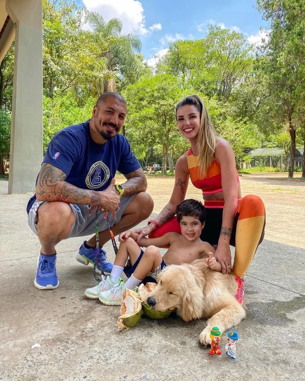 Fernando Medeiros e Aline Gotschalg 