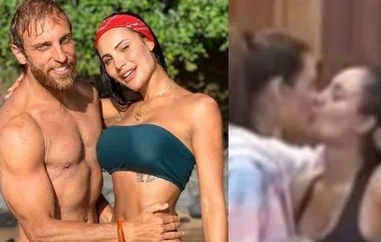 Fetiche? Léo Lins fala sobre beijo de Aline Mineiro em mulheres na Fazenda