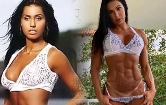 Gracyanne Barbosa impressiona com mudanças no corpo em “antes e depois”