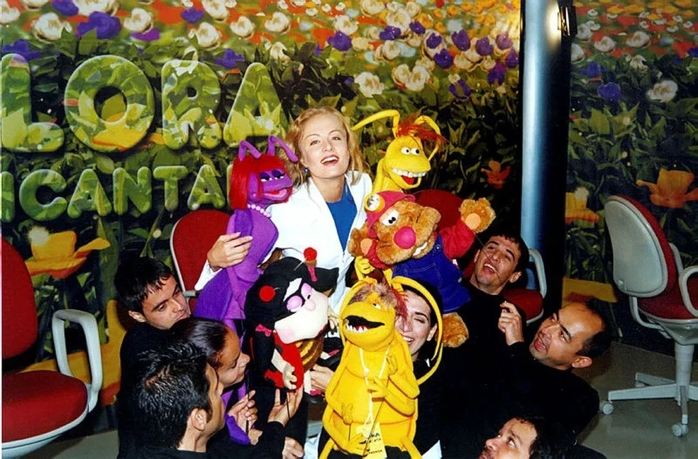 Os bonequeiros do programa da Angélica