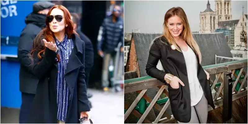 Hillary Duff x Lindsay Lohan