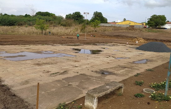 Prefeitura de Lagoinha inicia a Construção da Praça Multieventos