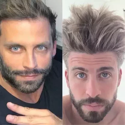 Henri Castelli e Gerard Piqué