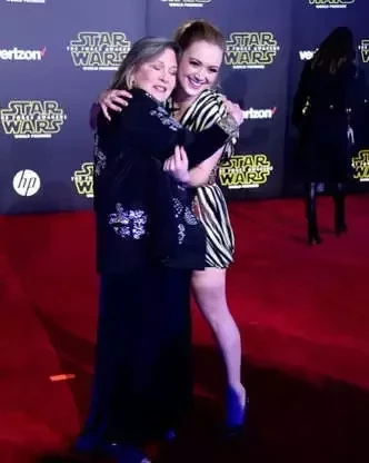 Billie Lourd e Carrie Fisher