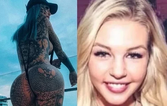 Com 99% do corpo tatuado, modelo diz que tatuagens curaram depressão; fotos
