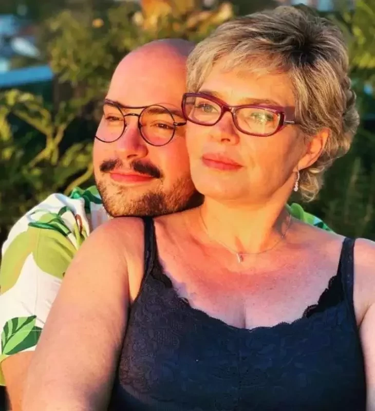 Cinthia mãe de Tiago