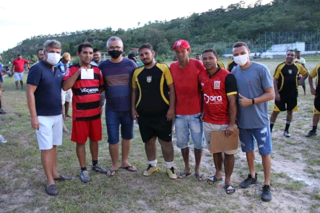Final do Campeonato de Refugos, com a presença do prefeito João Luiz