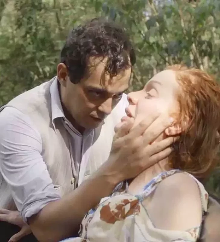 Eduardo Sterblitch e Maria Eduarda