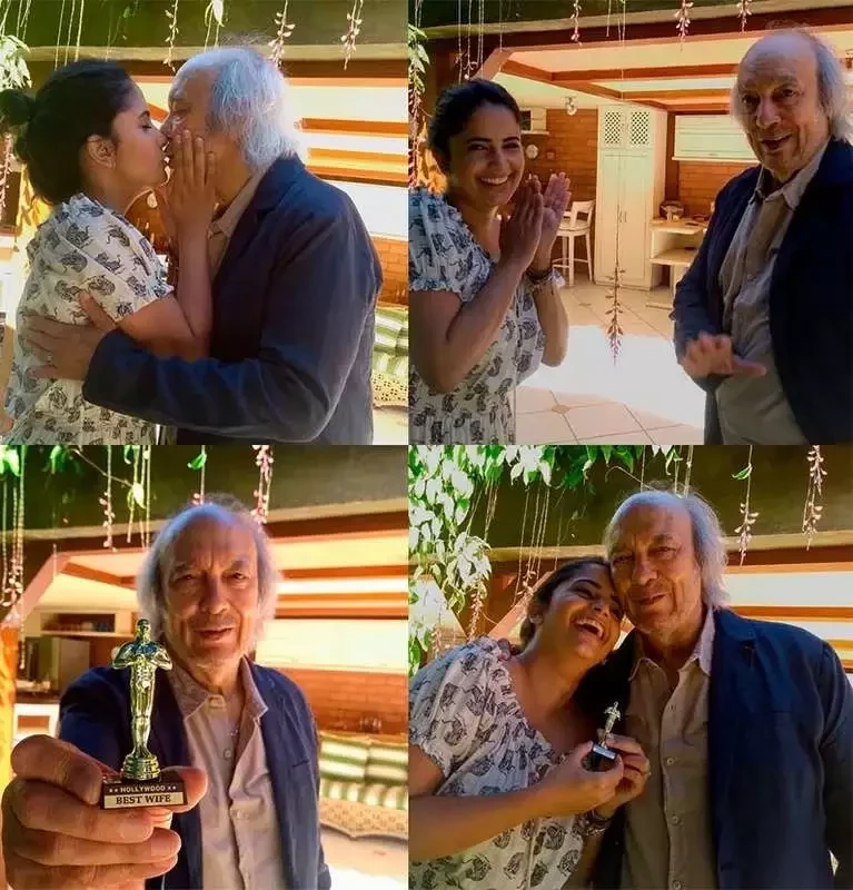 Erasmo Carlos e Fernanda Passos