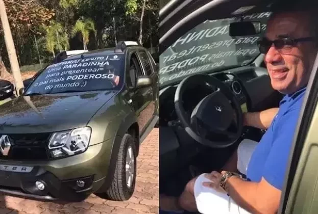 Anitta e o presentão para o pai