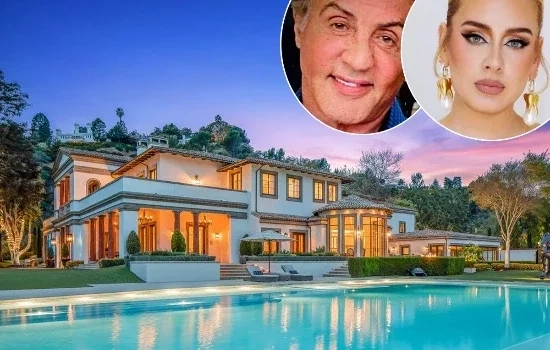 Adele compra mansão de Sylvester Stallone por R$ 323 milhões; fotos 