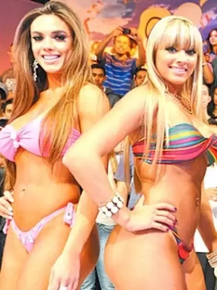 Juju Salimeni e Nicole Bahls